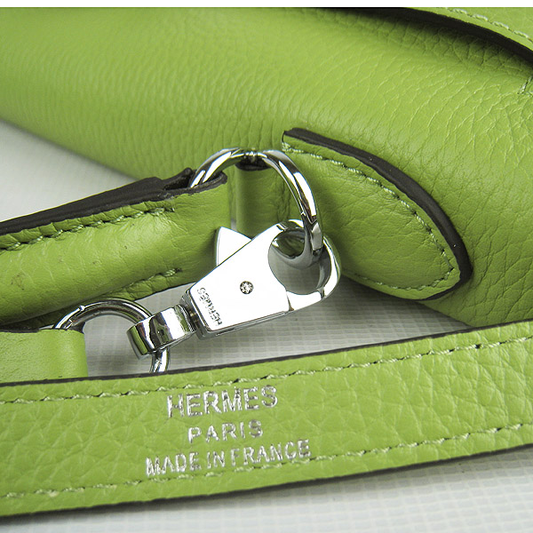 7A Replica Hermes Kelly 32cm Togo Leather Bag Green 6108 - Click Image to Close